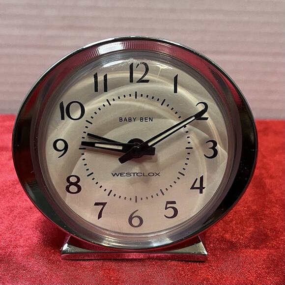 Vintage MCM Westclox Big Ben Wind Up Alarm Clock Glow Hands - Tested & Works GUC - Picture 1 of 6